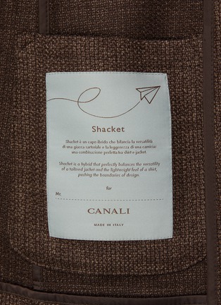  - CANALI - Single Breasted Notch Lapel Blazer