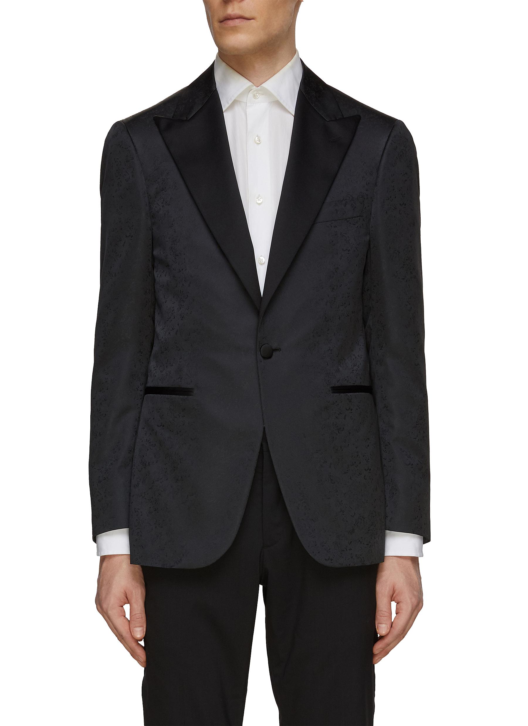 CANALI Single Breasted Peak Lapel Dinner Jacket Men Lane