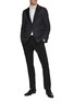 Figure View - Click To Enlarge - CANALI - Single Breasted Peak Lapel Dinner Jacket