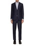 Main View - Click To Enlarge - CANALI - Notch Lapel Checked Wool Capri Suit