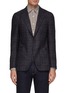 Main View - Click To Enlarge - CANALI - Ultra Light Single Breasted Notch Lapel Blazer
