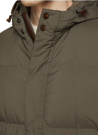  - CANALI - Ultra Light Waterproof Hooded Puffer Jacket