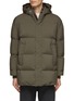 Main View - Click To Enlarge - CANALI - Ultra Light Waterproof Hooded Puffer Jacket