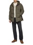 Figure View - Click To Enlarge - CANALI - Ultra Light Waterproof Hooded Puffer Jacket