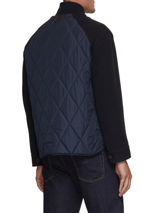 Back View - Click To Enlarge - CANALI - Double layer Vest Jacket