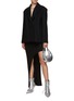 Figure View - Click To Enlarge - WE11DONE - Peak Lapel Coat