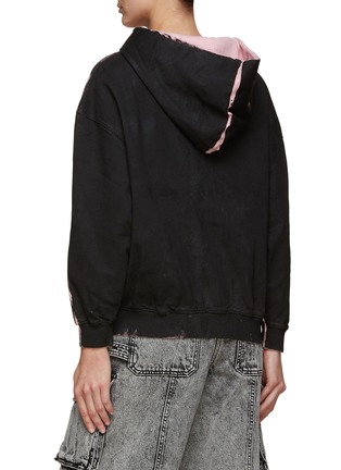 Back View - Click To Enlarge - WE11DONE - Logo Embroidered Hooded Jacket