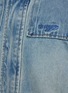  - WE11DONE - Oversize Hooded Denim Coat