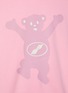  - WE11DONE - Teddy Print Oversize Hoodie