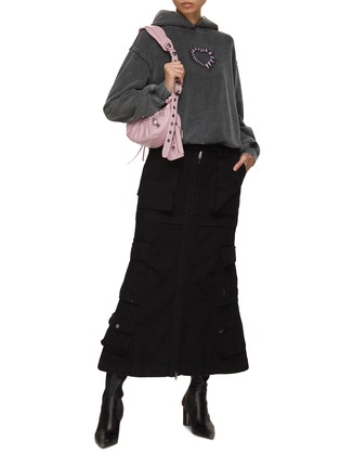 Figure View - Click To Enlarge - WE11DONE - Cargo Midi Skirt