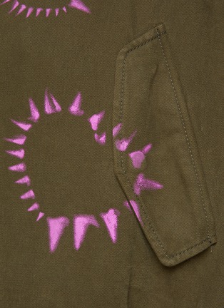  - WE11DONE - Heart Print MA-1 Jacket
