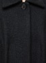  - WE11DONE - Padded Shoulder Long Coat