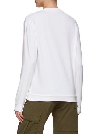 Back View - Click To Enlarge - WE11DONE - Graphic Print Sweatshirt