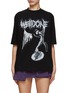 Main View - Click To Enlarge - WE11DONE - Angel Graphic Print Cotton T-Shirt