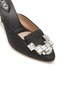 Detail View - Click To Enlarge - RODO - Aileen 80 Crystal Embellished Glittered Mules