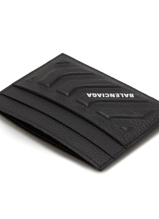 Detail View - Click To Enlarge - BALENCIAGA - Car Leather Card Holder