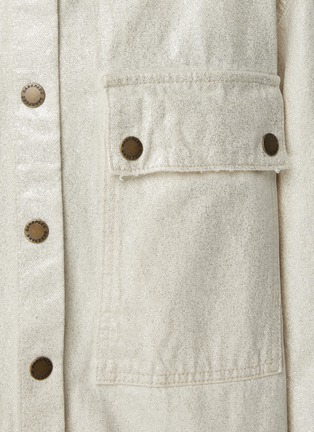  - DARKPARK - Julie Waxed Glitter Denim Jacket