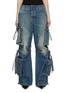 Main View - Click To Enlarge - DARKPARK - Lilly Multi Pocket Cargo Jeans