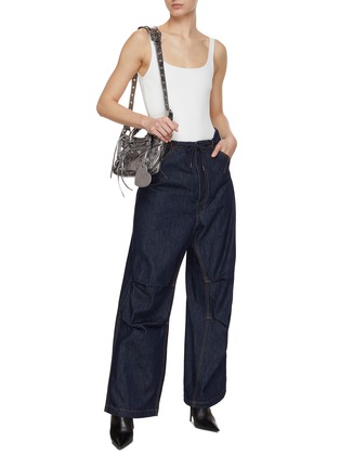 Figure View - Click To Enlarge - DARKPARK - Raw Denim Military Pants