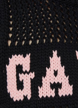  - GANNI - Intarsia Knit Vest