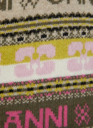  - GANNI - Graphic Intarsia Vest