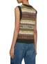 Back View - Click To Enlarge - GANNI - Graphic Intarsia Vest