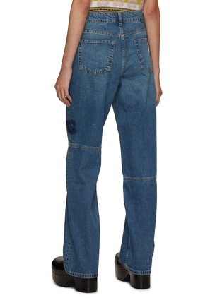 Back View - Click To Enlarge - GANNI - Patch Izey Jeans