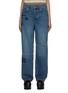 Main View - Click To Enlarge - GANNI - Patch Izey Jeans