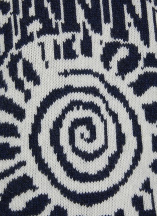  - GANNI - Graphic Flower Intarsia Sweater
