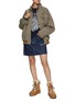 Figure View - Click To Enlarge - GANNI - Graphic Flower Intarsia Sweater