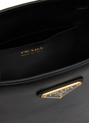 Detail View - Click To Enlarge - PRADA - Mini Leather Tote Bag