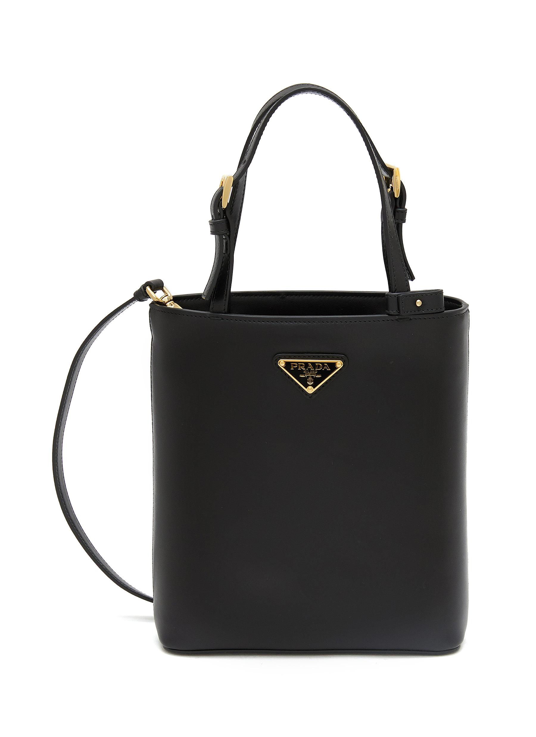 PRADA Mini Leather Tote Bag Women Lane Crawford