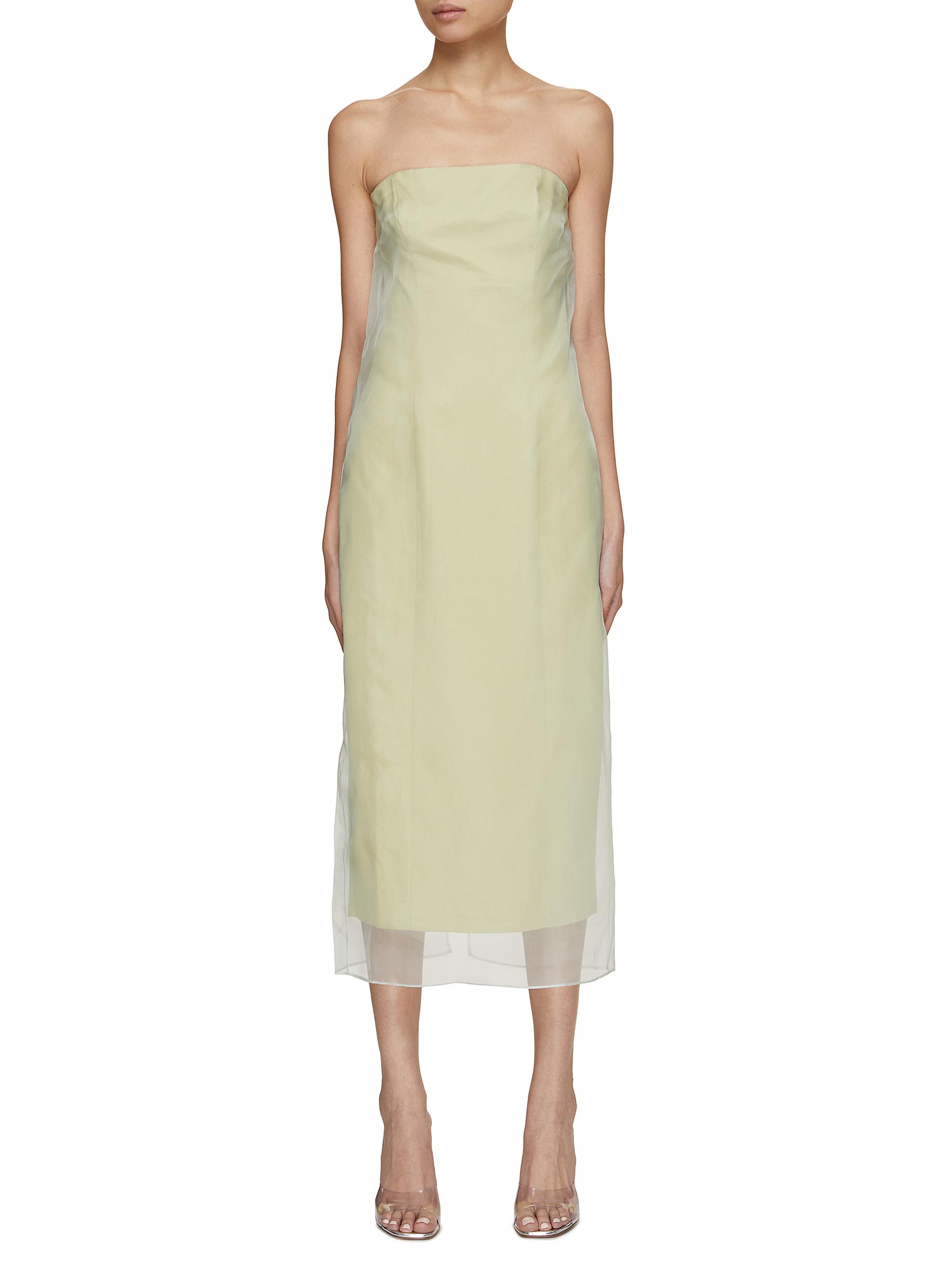 Silk sales tube dress