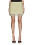 Main View - Click To Enlarge - GAUGE81 - Karoo Silk Layer Cotton Mini Skirt