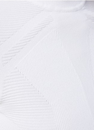  - JUUN.J - Jacquard Detail Cropped Sweater
