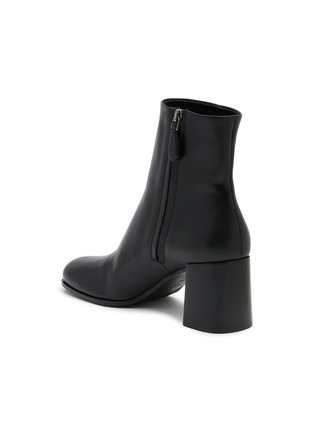  - PRADA - Tronchetti 65 Leather Ankle Boots