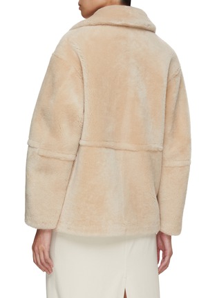 Back View - Click To Enlarge - VINCE - Reversible Shearling Jacket