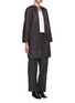 Detail View - Click To Enlarge - VINCE - Belted Wool Blend Coat