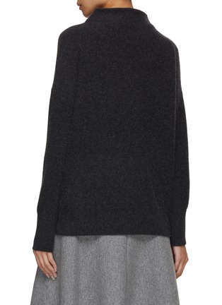 Back View - Click To Enlarge - VINCE - Funnel Neck Sweater