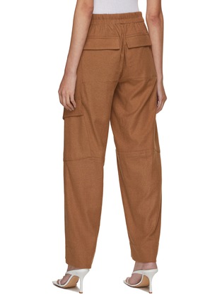 Back View - Click To Enlarge - VINCE - High Waist Wide Leg Cargo Pants