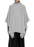 Main View - Click To Enlarge - VINCE - Funnel Neck Cashmere Knit Pocho
