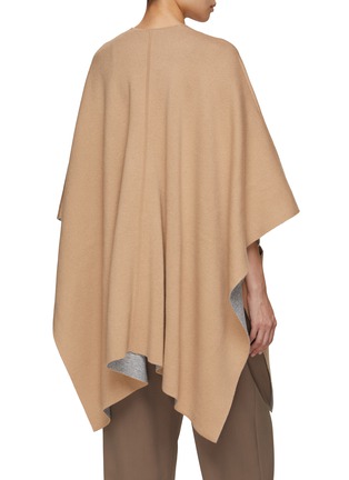 Back View - Click To Enlarge - VINCE - Reversible Knit Cape