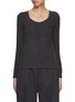 Main View - Click To Enlarge - VINCE - Scoop Neck Knitted Top