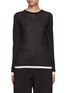 Main View - Click To Enlarge - VINCE - Double Layered Long Sleeve T-Shirt