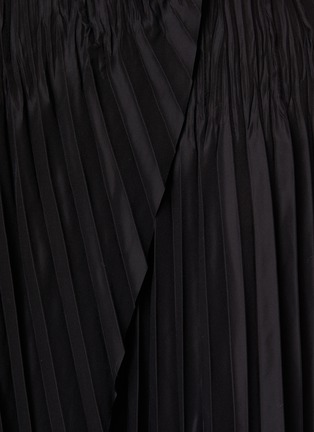  - VINCE - Pintuck Pleated Midi Skirt