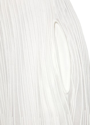  - AUTOPILOT - Pleated Sheer Panel Skirt