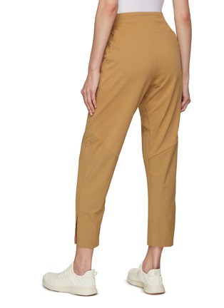 Back View - Click To Enlarge - AUTOPILOT - Pleated Detail Cropped Leg Pants