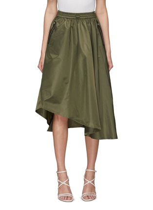 Main View - Click To Enlarge - AUTOPILOT - Asymmetric Hem Midi Skirt