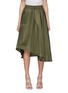 Main View - Click To Enlarge - AUTOPILOT - Asymmetric Hem Midi Skirt