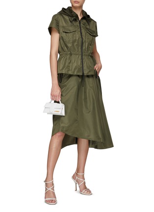 Figure View - Click To Enlarge - AUTOPILOT - Asymmetric Hem Midi Skirt